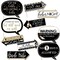 Big Dot of Happiness Funny "Bride Tribe" - Bridal Shower & Bachelorette Party Photo Booth Props Kit - 10 Piece